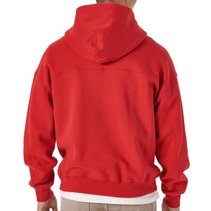 Sweat à capuche oversize en molleton épais pour homme, modèle le plus vendu, avec épaules tombantes, idéal pour l'hiver - Product Image 2