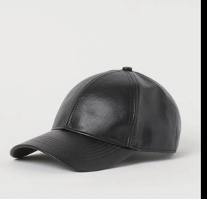 Brown Leather Look <b>Baseball</b> <b>Cap</b> Structured Bill Snapback Hat Casual Outdoor Headwear - Product Image 1