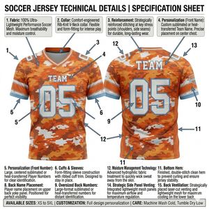 Camisetas de Fútbol para Hombre y Mujer, Uniforme de Fútbol, Traje de Entrenamiento, Impresión Personalizada de Número, Nombre y Logotipo - Product Image 3