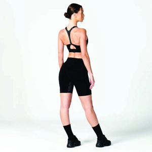 Nouveautés tendance : Shorts personnalisés pour femmes, taille haute, respirants, de qualité supérieure, avec logo sur mesure (OEM) - Product Image 4