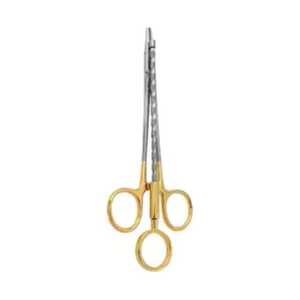Pinzas Quirúrgicas Corwin Hegar de 16 cm, Acero Inoxidable Dorado, Instrumentos Quirúrgicos Básicos con Alta Resistencia a la Torsión de Alambre TC, por Dentavex - Product Image 2