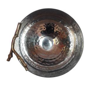 Cuenco para servir ensalada de frutas de Metal de latón hecho a mano de alta calidad, vajilla de lujo para fiestas, técnica pulida, mezcla de bajo precio - Product Image 1