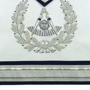 OEM Service High Quality Light <b>Weight</b> Customizable Fabric & Logo Masonic Aprons-Latest Design Hot Sale All Seasons Use - Product Image 3