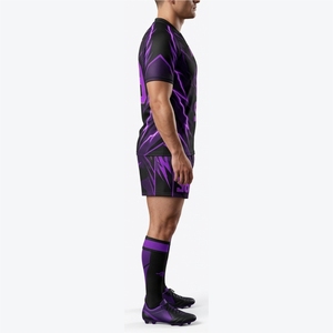 Dernier design de vêtements de sport personnalisés, uniforme de rugby de qualité supérieure, fabrication de pointe, uniformes de rugby sublimés pour l'entraînement - Product Image 4