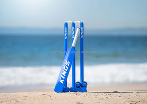 Derniers ensembles de cricket promotionnels de marque entièrement personnalisés Produit de haute qualité pour les amateurs de sport - Product Image 5