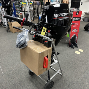 2024 Mercur_y 25MH 4-Stroke Tiller Handle - Product Image 2