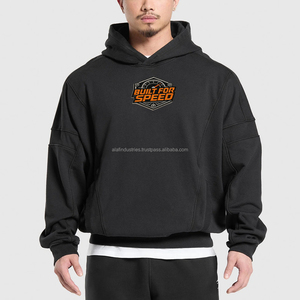 Hoodies de moto les plus vendus, pull à capuche pour moto, entièrement doublé en polaire, fabriqué au Pakistan, hoodies en Kevlar avec protection - Product Image 2
