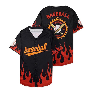 เสื้อเบสบอลขายดีที่สุดจากโรงงาน ขายส่ง ชุดฝึกซ้อม เสื้อเบสบอลแฟชั่นผู้ชาย เสื้อเบสบอลแบบกำหนดเอง - Product Image 6