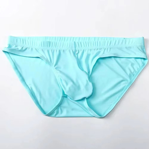 Ropa Interior Masculina al por Mayor, Personalizable con su Propio Logotipo, Cintura Elástica, Transpirable, de Color Sólido, Fabricada en Algodón - Product Image 2