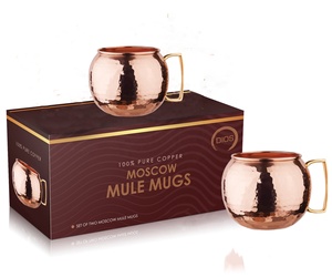 Tazas de cerámica de cobre puro 100% con reposapiés para pulgar Nueva colección Tazas de cerámica - Product Image 6
