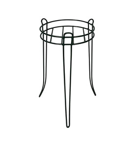 Round Metal <b>Plant</b> <b>Stand</b> Tall Iron Planter Riser Long Leg Flower Pot Holder Indoor Outdoor - Product Image 6