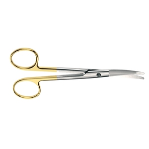 Tijeras Quirúrgicas Kaye TC Curvadas de 18 cm, Acero Inoxidable, Corte de Precisión, Instrumento Médico para Cirugía General - Product Image 2
