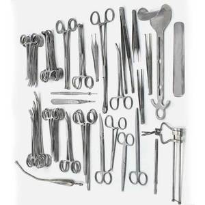 Ensemble de 50 instruments chirurgicaux de base pour laparotomie en chirurgie générale, kit médical en acier, PK Origin Orthopedic - Product Image 6
