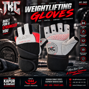 Gants de musculation avec support de préhension rembourré, protection des poignets, design respirant pour l'entraînement en salle de sport, la musculation et le renforcement physique - Product Image 1