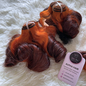 Cabello sin procesar vietnamita de alta calidad, colección de cabello rizado súper suave, pelucas crudas vietnamitas, extensiones de cabello de trama Genius - Product Image 3