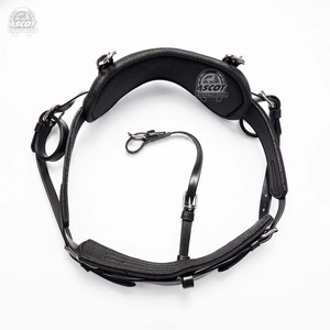 Premium Single Miniature Team <b>harness</b> set pure <b>leather</b> Horse driving <b>Harness</b> in black brown - Product Image 5