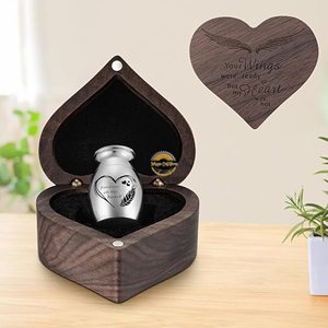 Wholesale Brass Urn <b>for</b> Cremated Remains Decorative Handcrafted Metal Ash Urn Custom Logo Metal Cremation Urn Manufacturer - Product Image 3