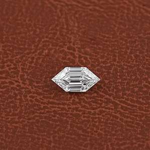 Diamante cultivado en laboratorio de forma hexagonal, hecho a mano, de 1-5 quilates, todos los tamaños disponibles, certificado por IGI, piedra suelta para joyería al mejor precio. - Product Image 1