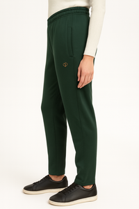 กางเกงวอร์มผู้หญิง ผ้าฝ้ายเนื้อนุ่ม ผ้าฟลีซ เอวยางยืด ทรงเรียว ใส่ได้ทุกวัน ลำลอง แอคทีฟ - Product Image 2