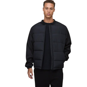 Hot Sale Winter Puffer Jacket with Custom Logo Breathable Windproof Quilted Mens Coat Bulk Purchase for Corporate Branding - Product Image 3