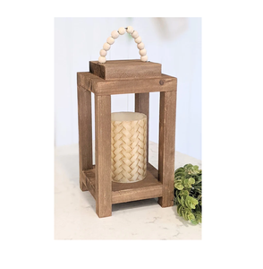 <b>Decorative</b> Wood Lanterns and Candle Lantern With square Shape and Garden <b>Decorative</b> Natural mango Wood Color Lantern <b>Ramadan</b> - Product Image 1