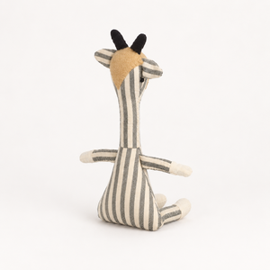 Jirafa Rayada de Peluche Suave, Muñeco Adorable para Bebés, Regalo para Decoración de Cuarto de Bebé, Accesorios Cosidos - Product Image 4