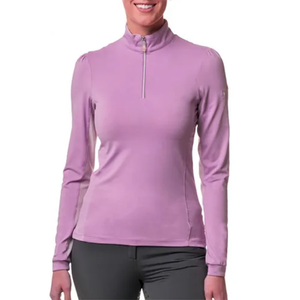 Camisa de equitación de manga larga para mujer, personalizada, de alta calidad, transpirable, de algodón y spandex, de secado rápido y cómoda. - Product Image 5