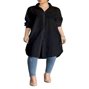 Ropa de mujer personalizada, camisas de gran tamaño con ribete de encaje, Camiseta con cuello en V, blusas elegantes para mujer, Primavera, manga larga, estampado de seda para mujer - Product Image 1
