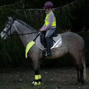 Fournisseur équestre en gros, sur mesure, tapis de selle pour chevaux en coton durable, doublure en polycoton, haute qualité pour les courses de chevaux - Product Image 5