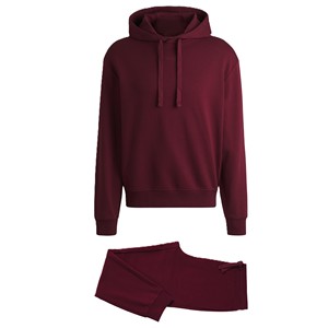 Mens Gym Pullover Tracksuit Lightweight Sweatshirt And <b>Trouser</b> Set For Workout Running And Fitness <b>Training</b> - Product Image 1