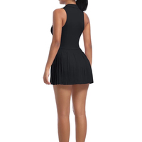 Ensemble short et débardeur dos nageur pour femme, couleur unie, en tissu jersey, séchage rapide, respirant, longueur genou, style streetwear, avec patchs