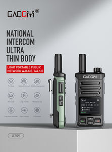 เครื่องรับส่งวิทยุระยะไกล5000กม. 4G LTE poc คุณภาพการโทรสูงพร้อมซิมการ์ดวิทยุระยะทาง100กม. - Product Image 2