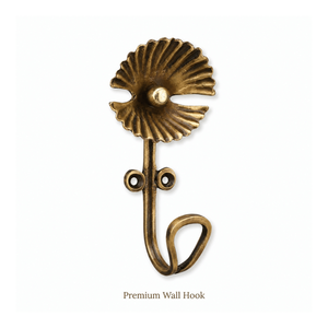 <b>Decorative</b> Antique Brass Spiral Wall <b>Hook</b> Vintage Wall Mounted <b>Coat</b> <b>Hook</b> Heavy Duty Key Towel Bag Hanger Luxury Home Organizer - Product Image 1