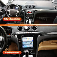 Autoradio Android 13 10,4'' avec navigation GPS et écran Tesla pour Ford SmaxS-MaxGalaxy 2007-2015 Lecteur multimédia DVD pour voiture