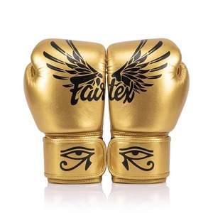 Gants de boxe en cuir de haute qualité avec sangle de poignet réglable 16 oz, personnalisables pour le kickboxing et le sparring - Product Image 6