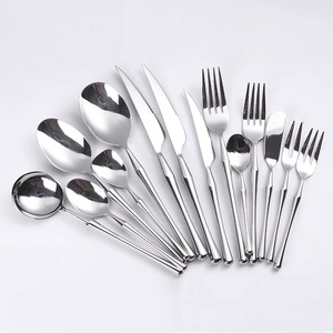 Premium Design Stainless Mirrored Steel Cutlery Se with Royal Design Handle Eco-Friendly Flatware and Wedding Decorations 2k26 - Product Image 3