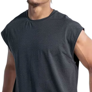 เสื้อกล้ามออกกำลังกายผู้ชาย ราคาดีที่สุด วัสดุระบายอากาศได้ 100% ทันสมัยและมีสไตล์ - Product Image 3