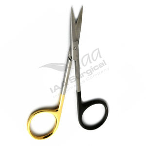 Tijeras Quirúrgicas de Acero Inoxidable para Iris / Tijeras de Punta Recta Reutilizables para Cirugía, Instrumentos Médicos - Product Image 5