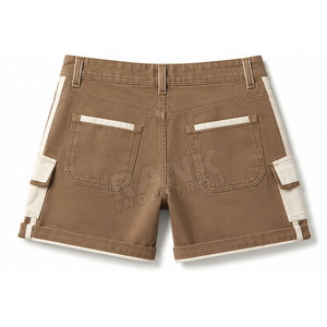 Best Selling Top Design 2026 New Arrival <b>Women's</b> Cargo <b>Shorts</b> Low MOQ Premium <b>Utility</b> <b>Shorts</b> With Soft Fabric - Product Image 3