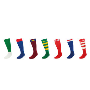 Footy <b>Socks</b> Pink Red Navy Royal Blue Black Football <b>Socks</b> Breathable Comfortable Durable Sports <b>Socks</b> For <b>Training</b> Match Running - Product Image 4