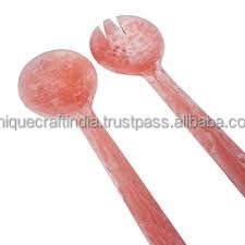 TopSale 2024 Juego de cucharas para servidor de ensalada de resina Diseño moderno y clásico personalizado para uso en la cocina Herramientas para servir al mejor precio - Product Image 5