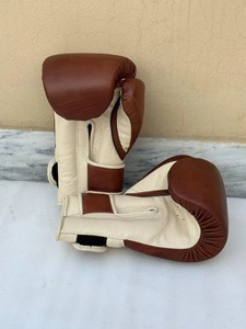Guantes de Boxeo Marrones para Hombre y Mujer, Guantes Premium para Entrenamiento, Sparring y Saco de Boxeo, Guantes de Boxeo Marrones Profesionales - Product Image 6