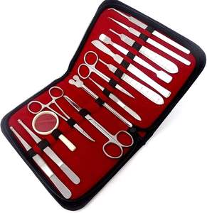 Kit de dissection avancé, ensemble d'instruments chirurgicaux de qualité supérieure, ensemble d'outils de dissection réutilisables, ensemble de chirurgie mineure approuvé ISO - Product Image 2