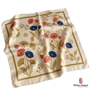 Écharpe bandana imprimée, service d'étiquetage blanc, haute qualité, légère, fabricant textile OEM ODM, tissu personnalisé Bali - Product Image 4