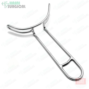 เครื่องมือผ่าตัดช่องปากแบบดึงแก้ม Vestibulum Lip Cheek Retractor ผลิตจากเหล็กกล้าไร้สนิมเยอรมัน ได้รับมาตรฐาน CE ISO  รับทำโลโก้ตามสั่ง Hasni Surgical - Product Image 3