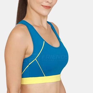 Women Sports <b>Bra</b> High for Yoga Running Gym Fitness Workout Adjustable <b>Straps</b> Breathable Mesh Lightweight Eco-Friendly - Product Image 5