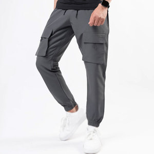High Quality Wholesale Joggers Sweatpants Drawstring Waist <b>Men</b> Joggers Custom Design Printing Plain Fleece 2026 - Product Image 2