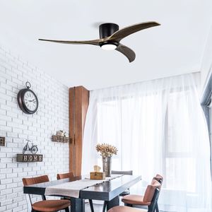 Ventilador de Techo de 52 Pulgadas con Aspas de Madera Sólida, Luz Integrada, Control Remoto, Silencioso, Motor Reversible de 6 Velocidades - Product Image 6