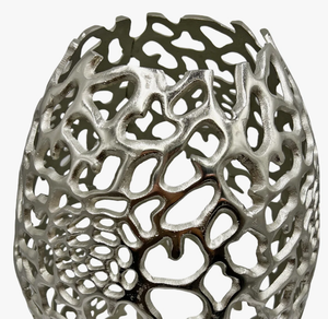 Handcrafted Metal Tabletop Vase with Premium Quality Finish Contemporary Design <b>Lightweight</b> for Home & Restaurant Decor - Product Image 6