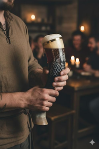 Cuerno para Beber Estilo Vikingo, Seguro para Alimentos, Auténtico Cuerno de Vaca y Búfalo, Cuerno Medieval para Beber al Estilo Vikingo a Precios Accesibles - Product Image 5